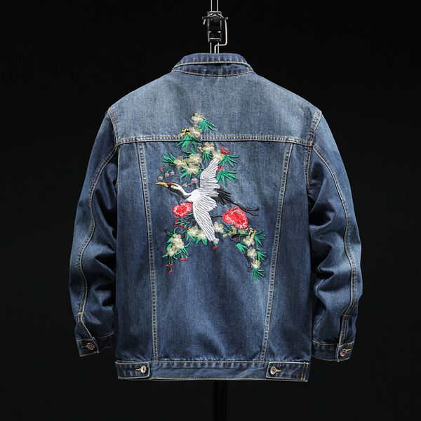 men's jackets denim jaqueta masculina outono inverno engrossar jean masculino embroidere gruas de papel solto oversize vintage denim bo, Black;brown
men's jackets denim jaqueta masculina outono inverno engrossar jean masculino embroidere gruas de papel solto oversize vintage denim bo, Black;brown