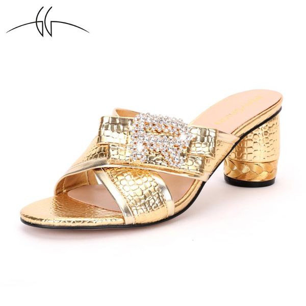slippers italian color matching high heel diamond women's shoes summer golden party fashion ladies sandals and, Black
slippers italian color matching high heel diamond women's shoes summer golden party fashion ladies sandals and, Black
