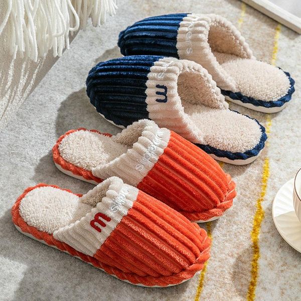 slippers 2021 vertical stripes winter lady warm flock solid home shoes female plush slip soft indoor flat women footwear slides, Black
slippers 2021 vertical stripes winter lady warm flock solid home shoes female plush slip soft indoor flat women footwear slides, Black
