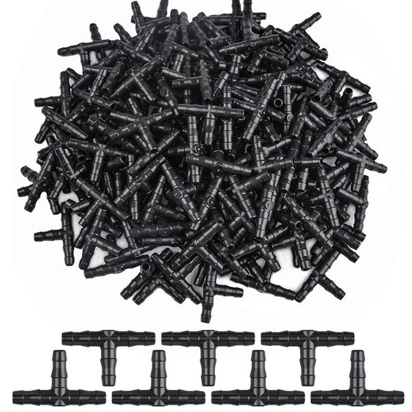 watering equipments 30 pcs 1/4" universal barbed tee fittings connectors drip irrigation for 4/7mm water tube system
watering equipments 30 pcs 1/4" universal barbed tee fittings connectors drip irrigation for 4/7mm water tube system