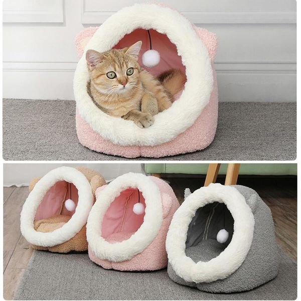 cat beds & furniture plush pet nest winter warm bed soft cute kitten cave house thickened cozy portable puppy deep sleeping cushions
cat beds & furniture plush pet nest winter warm bed soft cute kitten cave house thickened cozy portable puppy deep sleeping cushions