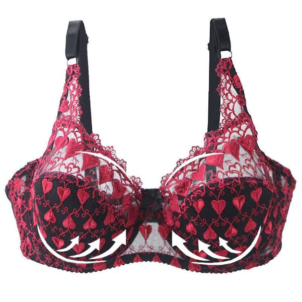 bras 2021 plus size brassiere bralette lace ultra thin embroidery transparent women underwear color patchwork cd cup, Red;black
bras 2021 plus size brassiere bralette lace ultra thin embroidery transparent women underwear color patchwork cd cup, Red;black
