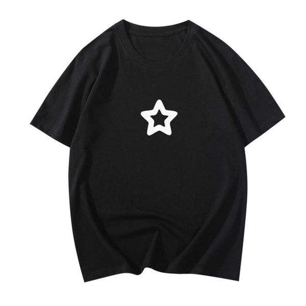women's t-shirt squid game star print women tshirts korean tv round six woman tshirt pattern geometric printing casual tees 2021 trend, White
women's t-shirt squid game star print women tshirts korean tv round six woman tshirt pattern geometric printing casual tees 2021 trend, White