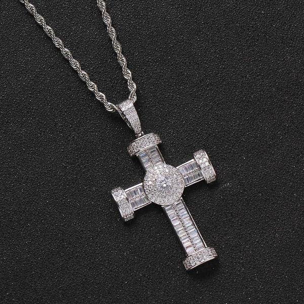 pendant necklaces men and women cross peandants iced rocker hip hop necklace jewelry gift cn295, Silver
pendant necklaces men and women cross peandants iced rocker hip hop necklace jewelry gift cn295, Silver