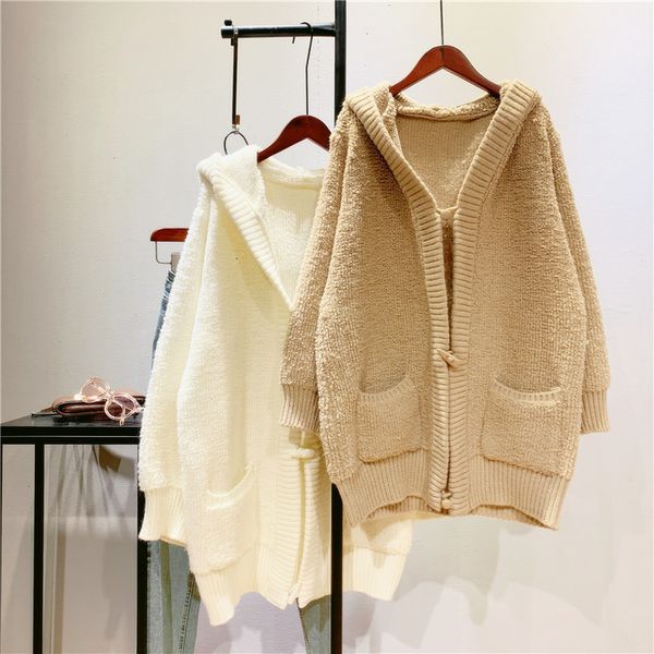 spring 2021 new poncho sleeve loose knitting coat cardigans long sweater jumper women cape 8ntg, White;black
spring 2021 new poncho sleeve loose knitting coat cardigans long sweater jumper women cape 8ntg, White;black