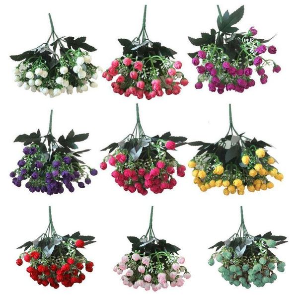 decorative flowers & wreaths 36 heads mini silk peony artificial bridal bouquet fake rose flores for wedding home party christmas decoration
decorative flowers & wreaths 36 heads mini silk peony artificial bridal bouquet fake rose flores for wedding home party christmas decoration