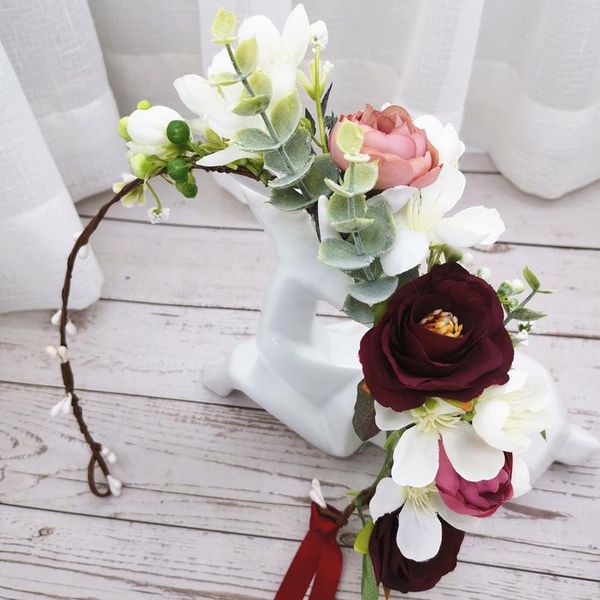 bride flowers crown festival headband women hair accessories headdress bridesmaid girl floral garland wedding floral qylbrh
bride flowers crown festival headband women hair accessories headdress bridesmaid girl floral garland wedding floral qylbrh