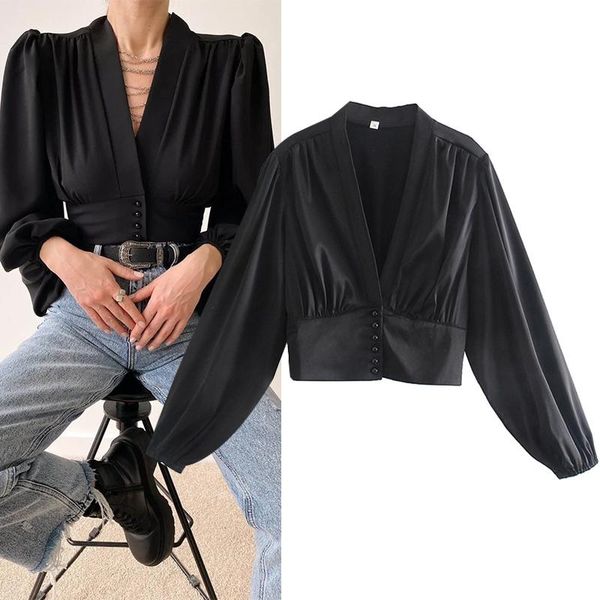 women's blouses & shirts 2022 spring solid color shirt gloss v-neck single-breasted simple casual long-sleeved fashion temper, White
women's blouses & shirts 2022 spring solid color shirt gloss v-neck single-breasted simple casual long-sleeved fashion temper, White