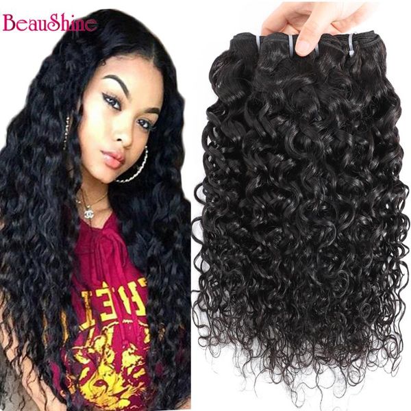 human hair bulks water wave weaves brazilian weave bundles 3 pcs curly virgin extensipns nature color, Black
human hair bulks water wave weaves brazilian weave bundles 3 pcs curly virgin extensipns nature color, Black