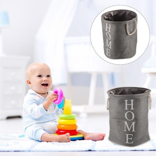laundry bags 1pc basket foldable cotton linen clothes storage with rope handle
laundry bags 1pc basket foldable cotton linen clothes storage with rope handle