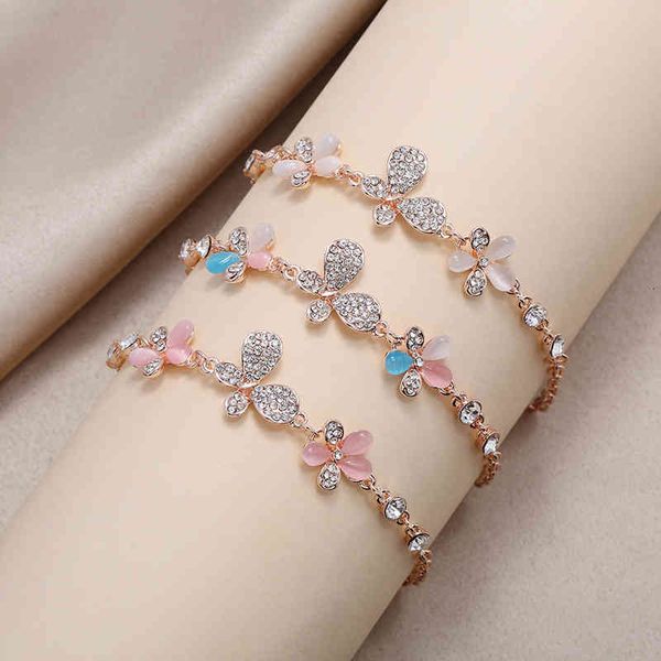 chinese style products fashion temperament butterfly flower bracelet women's japan and south korea net red matching diamond cat's
chinese style products fashion temperament butterfly flower bracelet women's japan and south korea net red matching diamond cat's