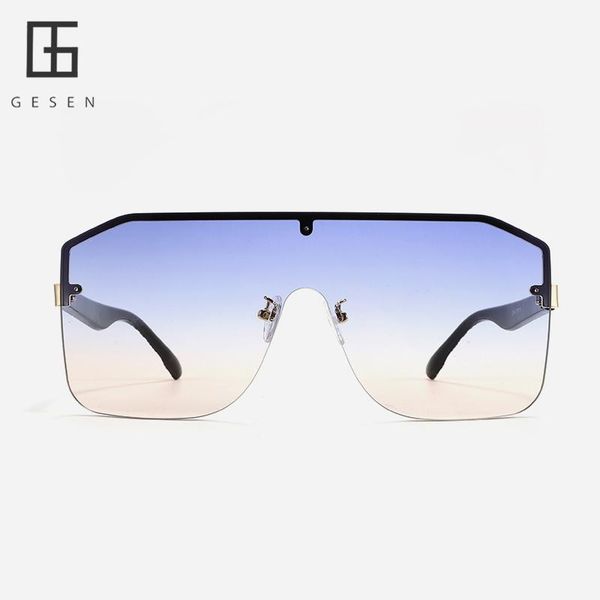 sunglasses gesen oversize square metal frame sun glasses for women/man fashion 2021 lentes de sol uv400, White;black
sunglasses gesen oversize square metal frame sun glasses for women/man fashion 2021 lentes de sol uv400, White;black