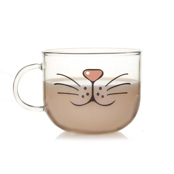 homie cat beard glass mug pig nose lips beard cup 500ml lovely funny cute cat coffee milk heat cold resistant(17oz)
homie cat beard glass mug pig nose lips beard cup 500ml lovely funny cute cat coffee milk heat cold resistant(17oz)
