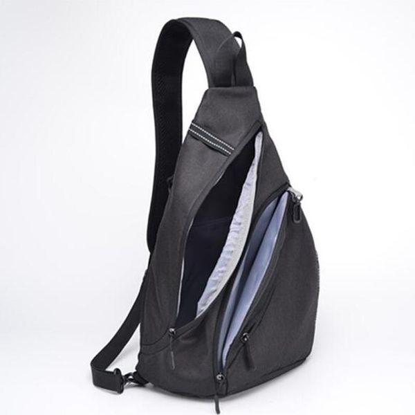 waist bags men shoulder bag messenger large capacity triangle waterproof outdoor chest travel crossbody