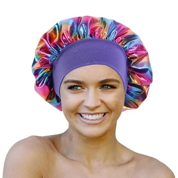 shower caps double-layer satin hat night wide-brimmed elastic headband nightcap lasers round beauty salon chemotherapy
shower caps double-layer satin hat night wide-brimmed elastic headband nightcap lasers round beauty salon chemotherapy
