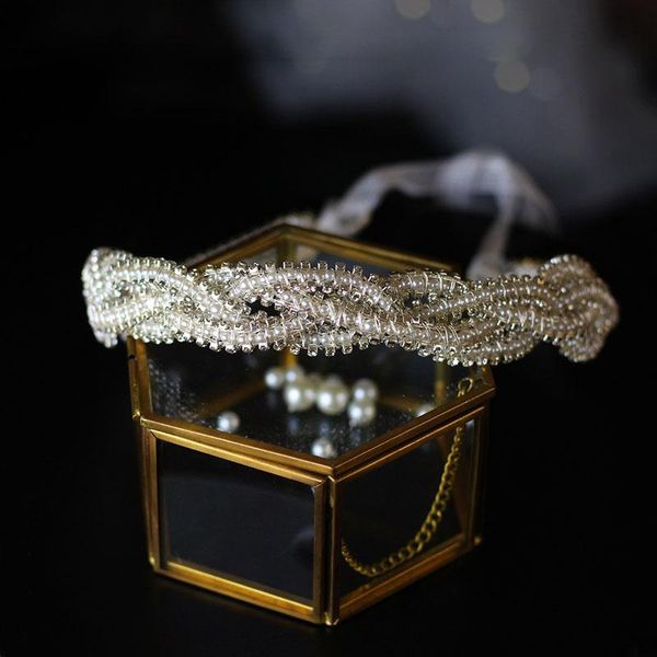 slbridal handmade baroque style rhinestones pearls wedding headband bridal hair accessories bridesmaids women hair jewelry, Golden;silver
slbridal handmade baroque style rhinestones pearls wedding headband bridal hair accessories bridesmaids women hair jewelry, Golden;silver