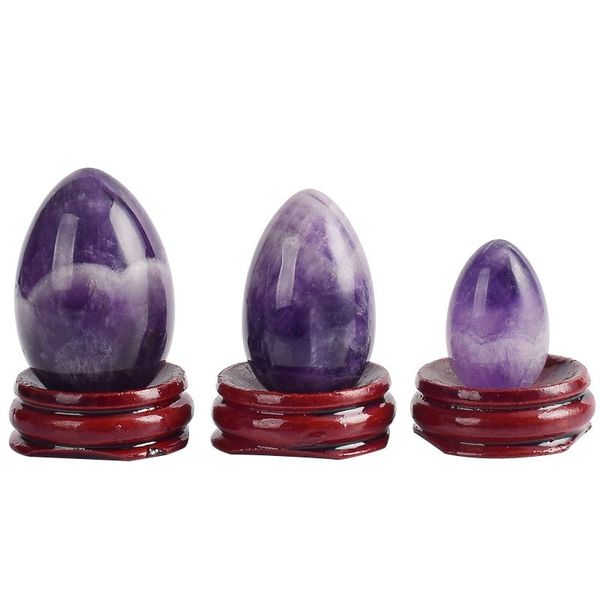 massage gun undrilled natural amethyst yoni egg pelvic kegel exercise jade tightening vaginal muscle crystal ball stone
massage gun undrilled natural amethyst yoni egg pelvic kegel exercise jade tightening vaginal muscle crystal ball stone