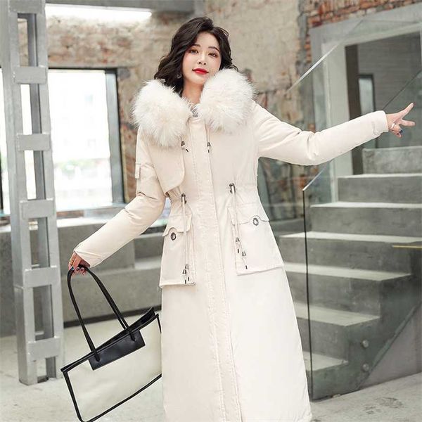 x-long cotton coat women solid long sleeve pockets wool liner parka ladies winter outwear hooded fur collae warm coats jd1795 211216, Black
x-long cotton coat women solid long sleeve pockets wool liner parka ladies winter outwear hooded fur collae warm coats jd1795 211216, Black