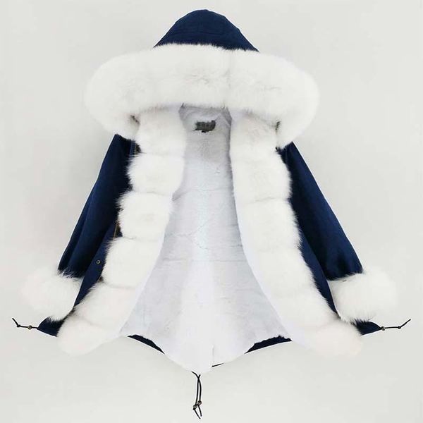 women's fur & faux 2021 winter jacket long parka liner thick warm natural collar outwear casual streetwear, Black
women's fur & faux 2021 winter jacket long parka liner thick warm natural collar outwear casual streetwear, Black