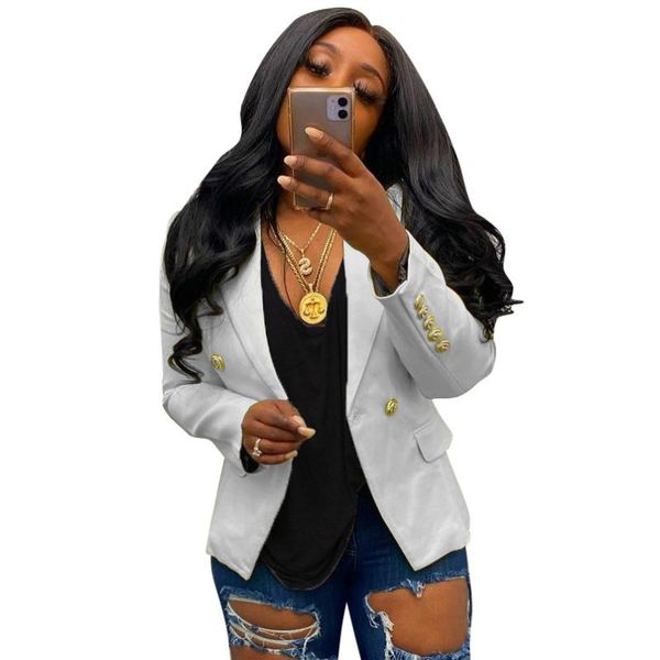women's suits & blazers women coat office blazer jacket turn down collar v full sleeve button up plus size lady and, White;black
women's suits & blazers women coat office blazer jacket turn down collar v full sleeve button up plus size lady and, White;black