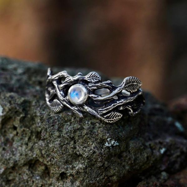 cluster rings female women creative natural moonstone branch ring vintage thai silver black leaf jewelry accessories gifts, Golden;silver
cluster rings female women creative natural moonstone branch ring vintage thai silver black leaf jewelry accessories gifts, Golden;silver