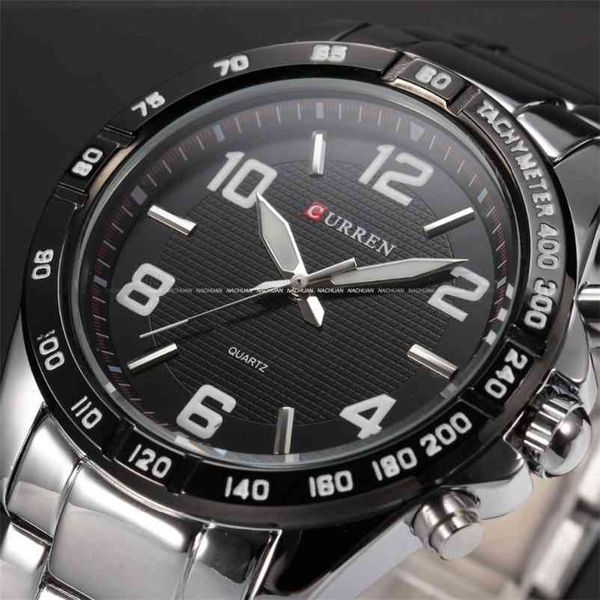 curren luxury brand silver stainless full steel strap male clock quartz watch casual men wristwatch relogio masculino 210608, Slivery;brown
curren luxury brand silver stainless full steel strap male clock quartz watch casual men wristwatch relogio masculino 210608, Slivery;brown