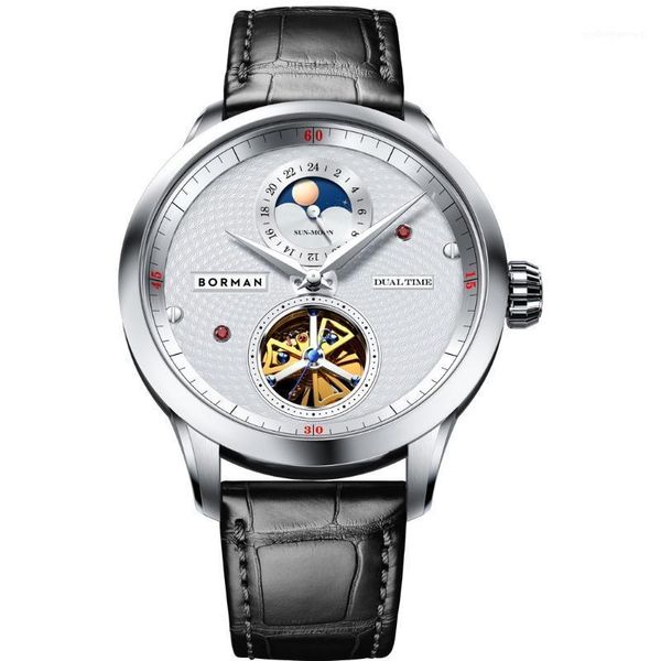 mens automatic watches luxury wrist watch for men mechanical wristwatch leather strap skeleton sapphire mirror 24 hours wristwatches, Slivery;brown
mens automatic watches luxury wrist watch for men mechanical wristwatch leather strap skeleton sapphire mirror 24 hours wristwatches, Slivery;brown