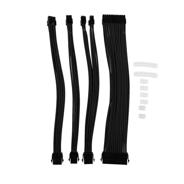 basic extension cable kit;1pcs atx 24pin/eps 4+4pin/pci-e 8pin/pci-e 6pin power extension cable(black)
basic extension cable kit;1pcs atx 24pin/eps 4+4pin/pci-e 8pin/pci-e 6pin power extension cable(black)