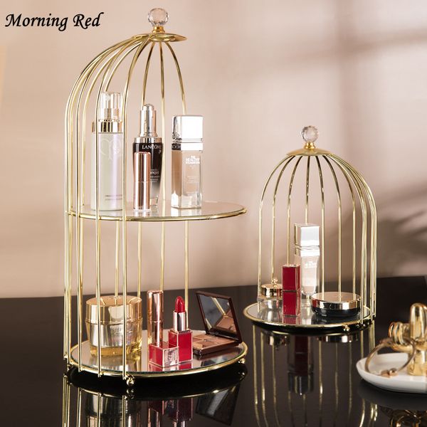 uxury Desktop Cosmetic Storage Shef Creative Wrought Iron Makeup Stand Bathroom Skin Care Organizer Container Toietries Rack
uxury Desktop Cosmetic Storage Shef Creative Wrought Iron Makeup Stand Bathroom Skin Care Organizer Container Toietries Rack