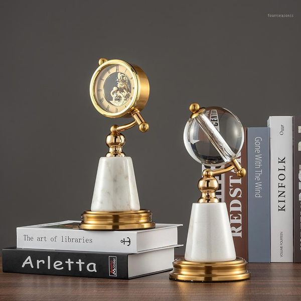 nordic style globe design alloy+marble silent table clock home decoration ornaments living room porch office 299 desk & clocks1
nordic style globe design alloy+marble silent table clock home decoration ornaments living room porch office 299 desk & clocks1