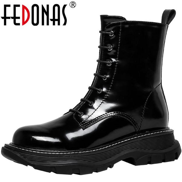 boots fedonas genuine leather shoes woman non-slip keep warm wool women's chunky heels ankle party working pumps winter, Black
boots fedonas genuine leather shoes woman non-slip keep warm wool women's chunky heels ankle party working pumps winter, Black