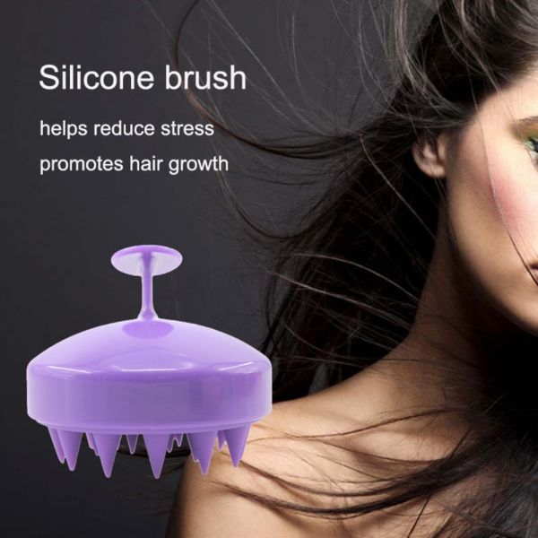 hair brushes silicone head body scalp massage brush care tool comb shower massager clean brushspa slimming, Silver
hair brushes silicone head body scalp massage brush care tool comb shower massager clean brushspa slimming, Silver