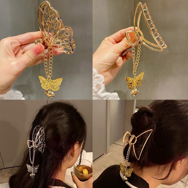 hair accessories butterfly clips korean golden fringing metal claw clip headwear for girls
hair accessories butterfly clips korean golden fringing metal claw clip headwear for girls