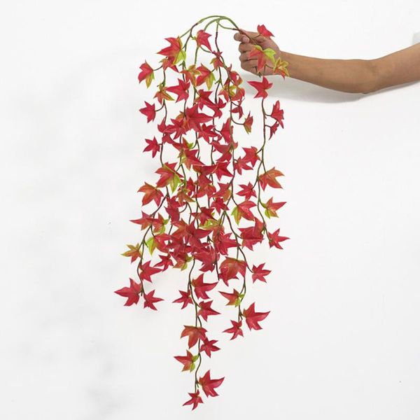 decorative flowers & wreaths 6 forks artificial plants vine fake sweet potato leaves rattan hanging home wall garden decor simulation plant
decorative flowers & wreaths 6 forks artificial plants vine fake sweet potato leaves rattan hanging home wall garden decor simulation plant