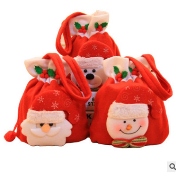 christmas decoration flannelette candy carrier bag christmas gift bag supplies, Pink;blue
christmas decoration flannelette candy carrier bag christmas gift bag supplies, Pink;blue