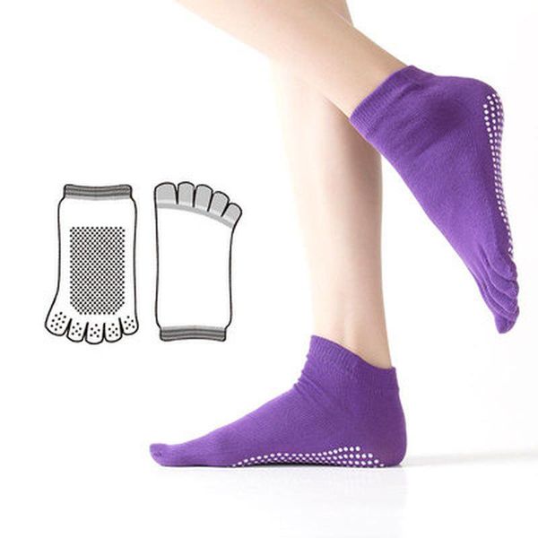 sports socks color toe yoga ladies open suitable for pilates fitness non-slip women, Black
sports socks color toe yoga ladies open suitable for pilates fitness non-slip women, Black