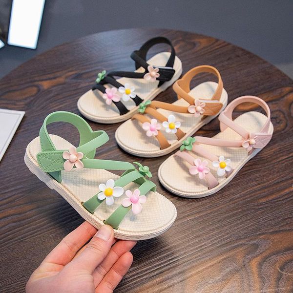 sandals baby girls summer children shoes 2021 soft-soled sweet flower party princess fashion non-slip kids, Black;red
sandals baby girls summer children shoes 2021 soft-soled sweet flower party princess fashion non-slip kids, Black;red