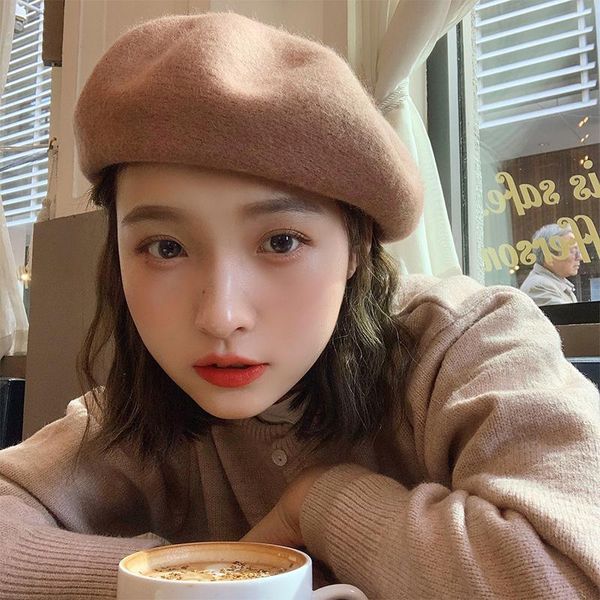 berets 2021 autumn and winter girls british retro trend versatile warm decorative wool tweed pumpkin bud artist hat, Blue;gray
berets 2021 autumn and winter girls british retro trend versatile warm decorative wool tweed pumpkin bud artist hat, Blue;gray