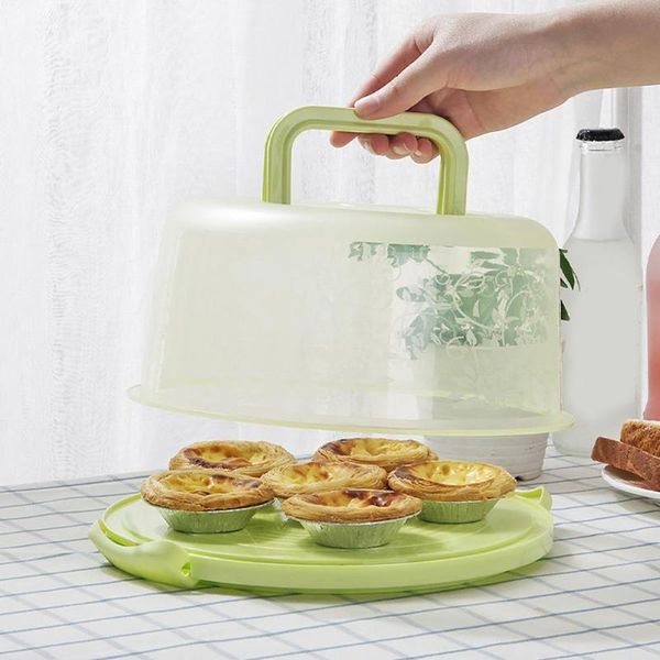 storage bottles & jars 1pc portable lightweight round birthday cake dessert fruit carrier box container case 
storage bottles & jars 1pc portable lightweight round birthday cake dessert fruit carrier box container case