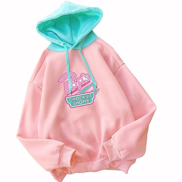 riverdale hoodies sweatshirt women korean loose drop shoulder hooded casual streetwear harajuku spell color splicing fleece, Black
riverdale hoodies sweatshirt women korean loose drop shoulder hooded casual streetwear harajuku spell color splicing fleece, Black