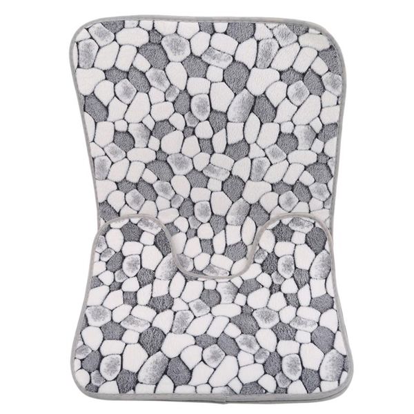 carpets coral fleece bathroom pebble carpet kit toilet pattern mat floor two-piece set
carpets coral fleece bathroom pebble carpet kit toilet pattern mat floor two-piece set