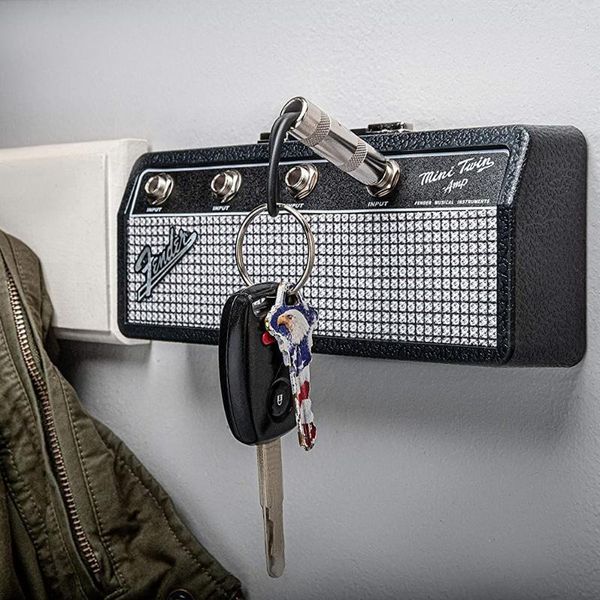 hooks & rails fender blues music key storage jack rack holder cool guitar wall keychain vintage home decoration gift
hooks & rails fender blues music key storage jack rack holder cool guitar wall keychain vintage home decoration gift