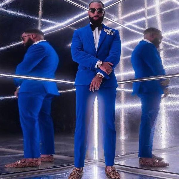 men's suits & blazers est blue slim fit mens suit one button two pieces wedding tuxedos custom made groomsmens wear for prom party (jac, White;black
men's suits & blazers est blue slim fit mens suit one button two pieces wedding tuxedos custom made groomsmens wear for prom party (jac, White;black