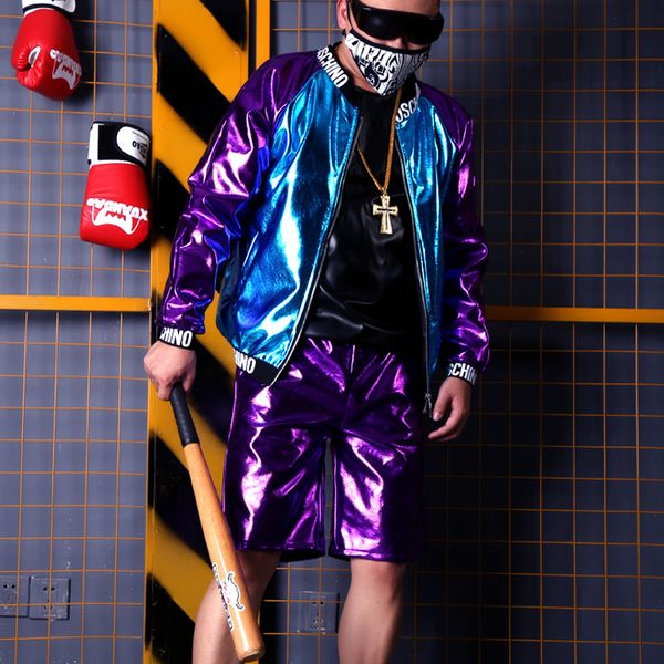 splice pu leather jacket hip hop costume for men jazz costume nightclub suit street dance wear street oufits dance wear vdb1910, Black;red
splice pu leather jacket hip hop costume for men jazz costume nightclub suit street dance wear street oufits dance wear vdb1910, Black;red