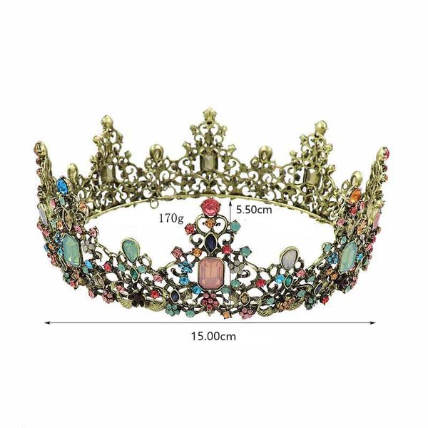 hair clips & barrettes vintage women crownbaroque bridal tiara bride queen king crown wedding jewelry accessories pageant prom headpiece, Golden;silver
hair clips & barrettes vintage women crownbaroque bridal tiara bride queen king crown wedding jewelry accessories pageant prom headpiece, Golden;silver