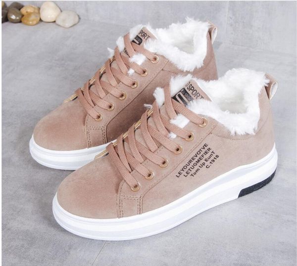 boots women's shoes winter women warm fur plush lady casual lace up fashion sneakers zapatillas mujer platform snow, Black
boots women's shoes winter women warm fur plush lady casual lace up fashion sneakers zapatillas mujer platform snow, Black