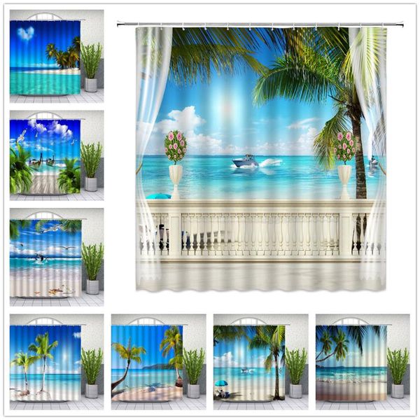 shower curtains scenery summer blue sky seagull beach seawater green plant bathroom decor home bath waterproof polyester curtain
shower curtains scenery summer blue sky seagull beach seawater green plant bathroom decor home bath waterproof polyester curtain