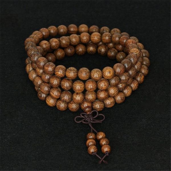 beaded, strands 8mm 108 beads mala natural golden silk sandalwood parallel grain beaded bracelets or necklace buddhist jewelry, Black
beaded, strands 8mm 108 beads mala natural golden silk sandalwood parallel grain beaded bracelets or necklace buddhist jewelry, Black