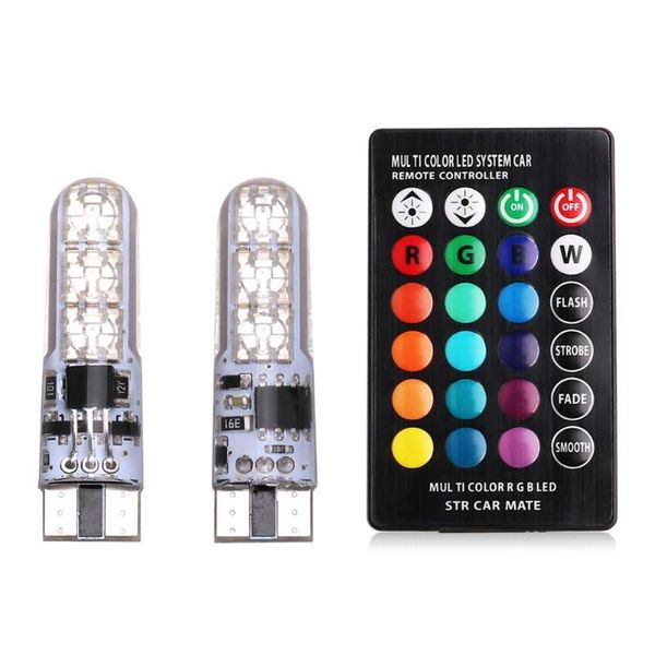 interior&external lights car rgb led 12v t10 smd signal lamp reading wedge light interior decorative remote controller styling
interior&external lights car rgb led 12v t10 smd signal lamp reading wedge light interior decorative remote controller styling