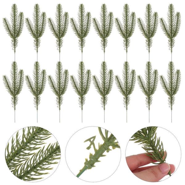 decorative flowers & wreaths 25pcs diy artificial pine branches simulated plant christmas decoration
decorative flowers & wreaths 25pcs diy artificial pine branches simulated plant christmas decoration